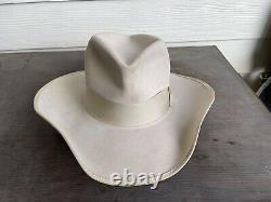 10X Beaver Clint Eastwood John Wayne Vintage Cowboy Hat 7 5/8 Western Cavalry