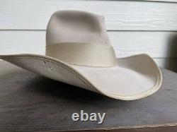 10X Beaver Clint Eastwood John Wayne Vintage Cowboy Hat 7 5/8 Western Cavalry