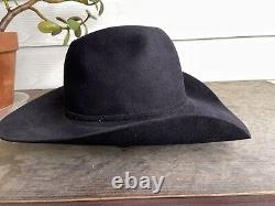 10X Custom Beaver Felt Vintage Rugged Cowboy Hat 7 1/8 Yellowstone Rip Rodeo
