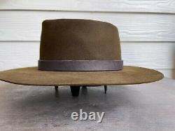 10X Rugged Antique Vintage Old West Cowboy Hat 7 1/4 Clint Eastwood Western