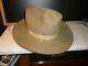 1930s-40s Stetson Cowboy Hat Billy The Kid. Extremely Rare. Size 7 3/8