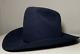 1960's Vintage Cowboy Hat American Hat Company Clearbeaver 6 3/4 Navy Blue