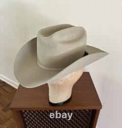 1970s Resistol Cattleman 3x Beaver 7 Silverbelly Cowboy Western Hat 70s