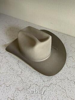 1970s Resistol Cattleman 3x Beaver 7 Silverbelly Cowboy Western Hat 70s