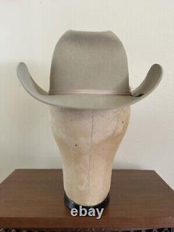 1970s Resistol Cattleman 3x Beaver 7 Silverbelly Cowboy Western Hat 70s