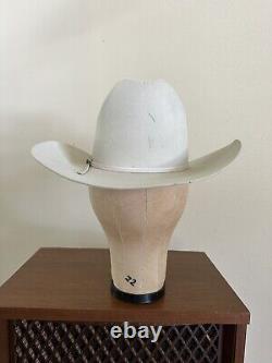 1970s Resistol Cattleman 5x Beaver 7 LONG OVAL Cowboy Western Hat 70s 1/8 Pin