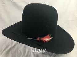 1980s Resistol Black Las Vegas Hat, 3XXX Beaver, Self-Conforming. Very Nice