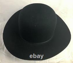 1980s Resistol Black Las Vegas Hat, 3XXX Beaver, Self-Conforming. Very Nice