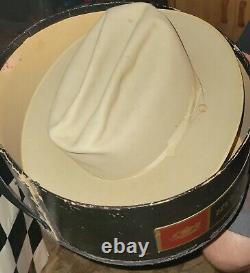 2 Vintage Stetson Open Road 6X Fur Felt Cowboy Hat SFOPRD0526