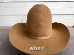 20X Beaver Felt Vintage Western Cowboy Hat 7 1/8 Yellowstone Gus Old West