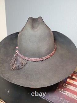 20X Beaver Vintage Rugged Bailey Bull Rider Cowboy Hat 7