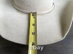 20X Beaver Vintage Rugged Tough Old West Cowboy Hat 6 7/8 Yellowstone Rodeo Rip