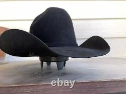 20X Black Gold Beaver Vintage Resistol Cowboy Hat 7 1/8 Rip Yellowstone Rodeo