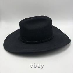 20X RCC western stores Cowboy beaver felt black cowboy hat 7 3/8