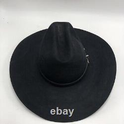 20X RCC western stores Cowboy beaver felt black cowboy hat 7 3/8