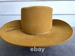 20X Vintage Resistol Antique Old West Cowboy Hat 6 7/8 Yellowstone Eastwood