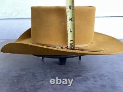 20X Vintage Resistol Antique Old West Cowboy Hat 6 7/8 Yellowstone Eastwood