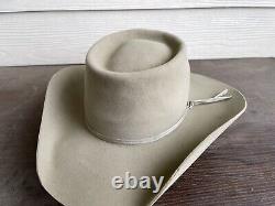 30X Beaver Felt Vintage Old West Resistol Cowboy Hat Size 7 Yellowstone Eastwood