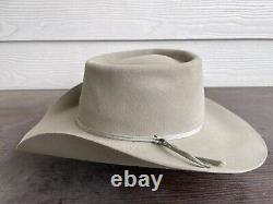 30X Beaver Felt Vintage Old West Resistol Cowboy Hat Size 7 Yellowstone Eastwood