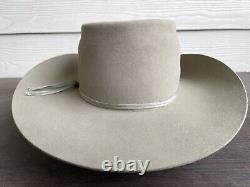 30X Beaver Felt Vintage Old West Resistol Cowboy Hat Size 7 Yellowstone Eastwood