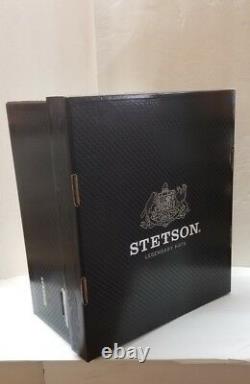 30X STETSON HAT BEAVER FUR-EL PATRON-MistGrey
