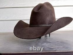 3X American Vintage Beaver Rugged Cowboy Hat 7 1/4 Yellowstone Dale Brisby Rodeo