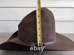 3X American Vintage Beaver Rugged Cowboy Hat 7 1/4 Yellowstone Dale Brisby Rodeo