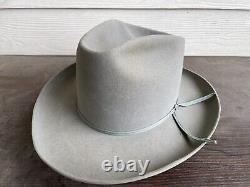 3X Beaver Felt Vintage Antique Old West Cowboy Hat Size 7 Yellowstone Eastwood