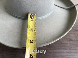 3X Beaver Felt Vintage Antique Old West Cowboy Hat Size 7 Yellowstone Eastwood