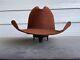 3x Vintage Resistol Antique Old West Cowboy Hat 7 1/4 Yellowstone Eastwood