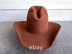 3X Vintage Resistol Antique Old West Cowboy Hat 7 1/4 Yellowstone Eastwood