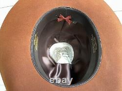 3X Vintage Resistol Antique Old West Cowboy Hat 7 1/4 Yellowstone Eastwood