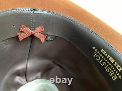 3X Vintage Resistol Antique Old West Cowboy Hat 7 1/4 Yellowstone Eastwood