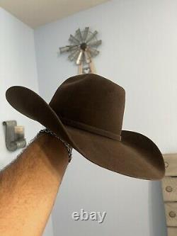 40X Chocolate American Hat Company Beaver Fur Felt Western Cowboy Hat