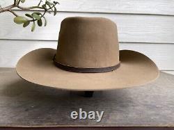 4X Beaver Felt Resistol Vintage Cowboy Hat 7 Rugged Gus Yellowstone