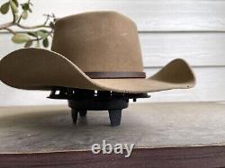 4X Beaver Felt Resistol Vintage Cowboy Hat 7 Rugged Gus Yellowstone