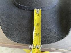 4X Beaver Felt Vintage Rugged Cowboy Hat 7 Rip Yellowstone Rodeo Texas Rancher