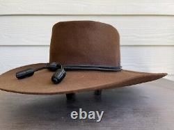 4X Stetson Clint Eastwood John Wayne Vintage Cowboy Hat 7 3/8 Western Cavalry