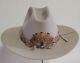 4x Beaver Hats Co Cowboy Hat 7 3/8 Feathers Hat Band 14.5 Wide Adorned Quills