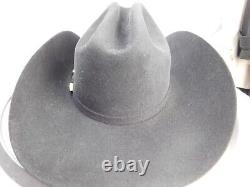 500X Laredo Felt Cowboy Hat Black 6 3/4 Western Outdoor Beaver Belly