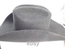 500X Laredo Felt Cowboy Hat Black 6 3/4 Western Outdoor Beaver Belly