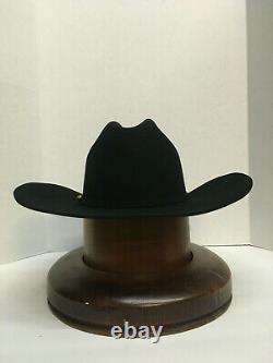 50X STETSON HAT BEAVER FUR-El Campeon BLACK-NEW WithTag+FREE-SHIPPING USA