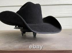 5X Beaver Felt Vintage Rugged Cowboy Hat 6 7/8 Rip Yellowstone Antique Rodeo