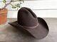 5x Beaver Felt Vintage Rugged Cowboy Hat 7 1/8 Gus Yellowstone 1883 1923 Tom Mix