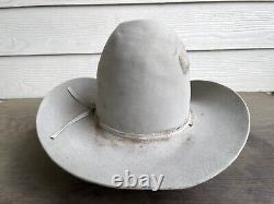 5X Custom Vintage Stetson Antique Western Cowboy Hat 7 1/8 Yellowstone Eastwood