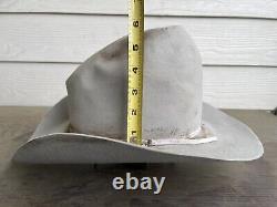 5X Custom Vintage Stetson Antique Western Cowboy Hat 7 1/8 Yellowstone Eastwood