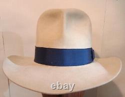 7? B-Bar-B Hats Beaver 50 Fifty Custom Made and Monogrammed Cowboy Hat Fedora