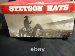 7 Vintage John B Stetson 3X Beaver Tan Rancher Cowboy Hat