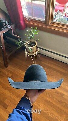 Atwood 50X Beaver Felt Cowboy hat 7 3/8 Size, 4 1/2 Brim