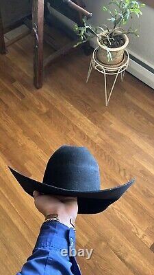 Atwood 50X Beaver Felt Cowboy hat 7 3/8 Size, 4 1/2 Brim